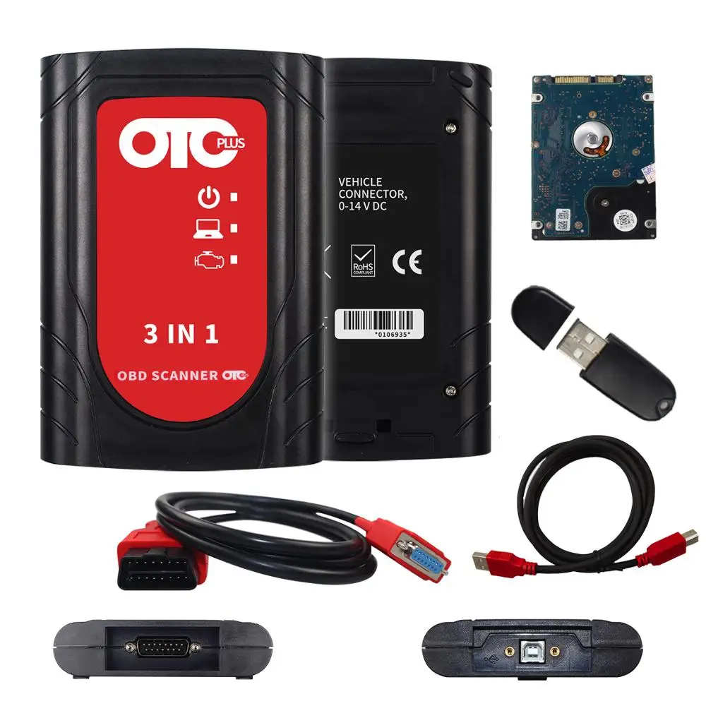 

Newest 3 in 1 OTC Plus GTS TIS3 OTC Scanner forToyoya IT3 V14.10.028 Global Techstream For Toyota OTC Plus for Nissan Forvolvo