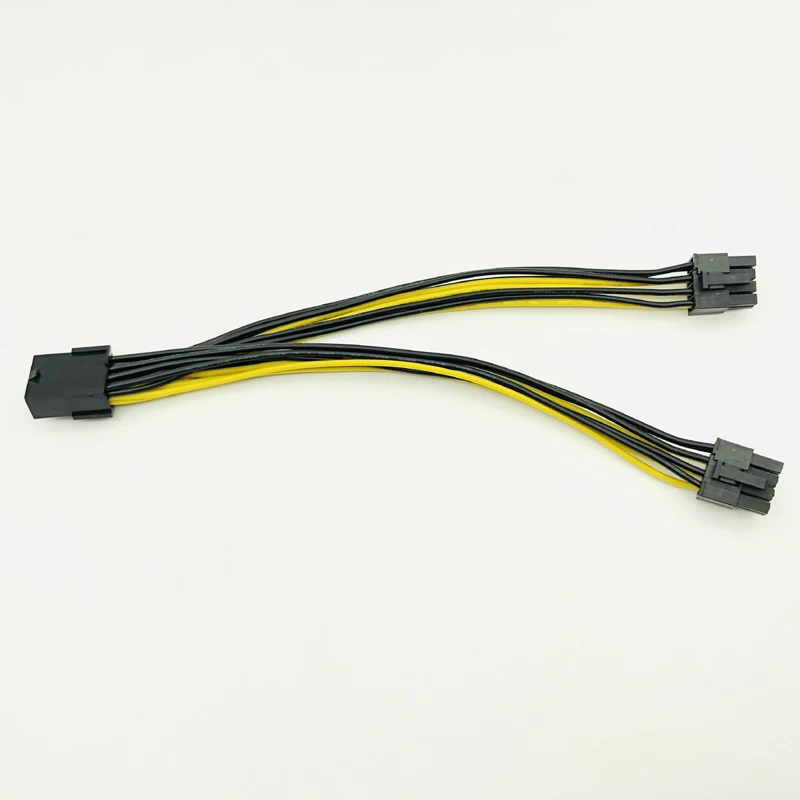 Кабель питания для видеокарты PCIE PCI E 8 Pin мама к двойному pin 6 + 2p Вилка GPU видеокарта