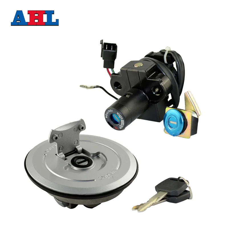 

Motorcycle Ignition Switch Lock Kit Fuel Gas Tank Cap Include Key For HONDA CB250F VTR250 Hornet250 1998-2001