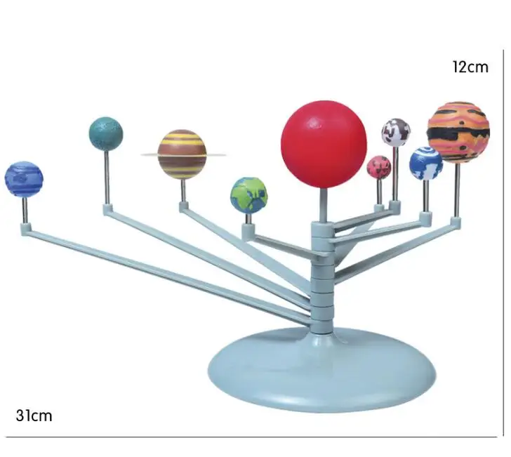 Новая модель «сделай сам» с солнечной системой, модель «планетарий», комплект, проект по астрономии, раннее образование для детей