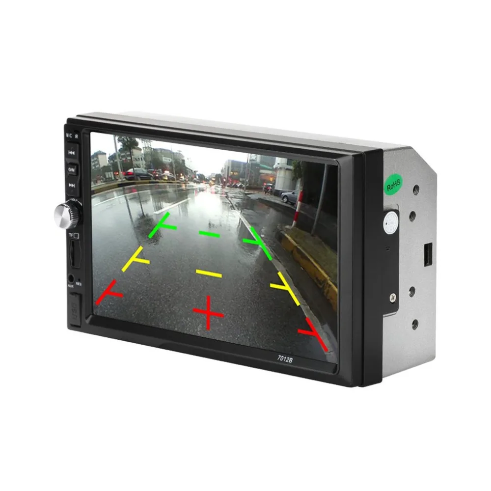 

7 inch Universal Double Din In-Dash Car Display MP5 Buletooth Hands-free High-Definition Touch Screen 1080p (Not DVD)