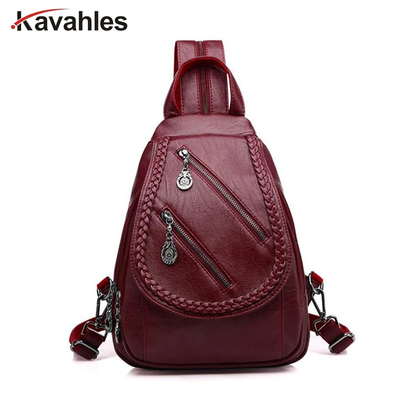 Double Zipper Leisure Women Backpack PU Leather Backpacks Female School Shoulder Bags for Teenage Girls Travel Back Pack PP-1187 Double Zipper Leisure Women Backpack PU Leather Backpacks Female School Shoulder Bags for Teenage Girls Travel Back Pack PP-1187