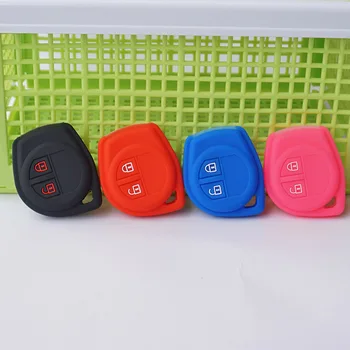 

Silicone car key fob case cover set cap skin shell holder protect For Suzuki Amagatarai Shangyue Remote keyless wholesale 100pcs