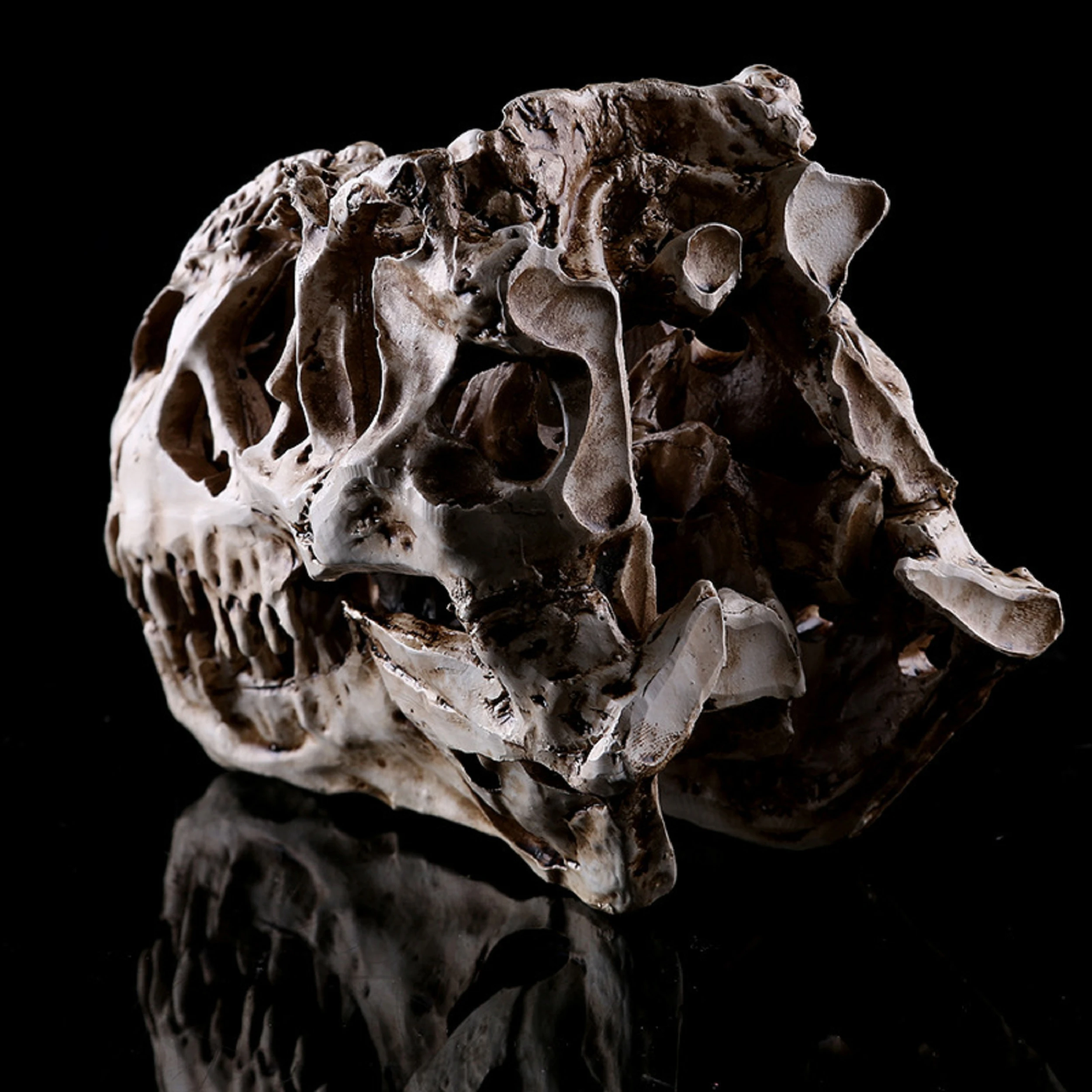 Редкий каучуковый КРОК T Rex тираннозавр с черепом от 3DKitbash|Статуэтки и миниатюры| |