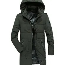 M~ 4XL осень зима Брендовые куртки парки длинные пальто английский стиль теплые прямые рубашки пальто мужские повседневные однотонные куртки
