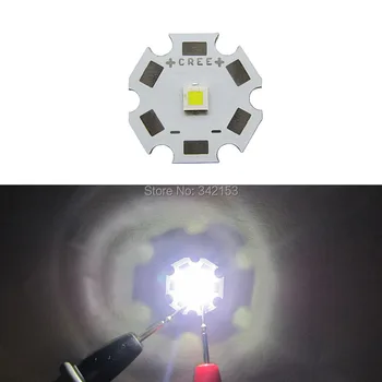 

Cree XPL XP-L High Intensity HI Led White 6500K Warm White 3000k Led Emitter Lamp Lighting On 20MM PCB Board 2.95-3.25V