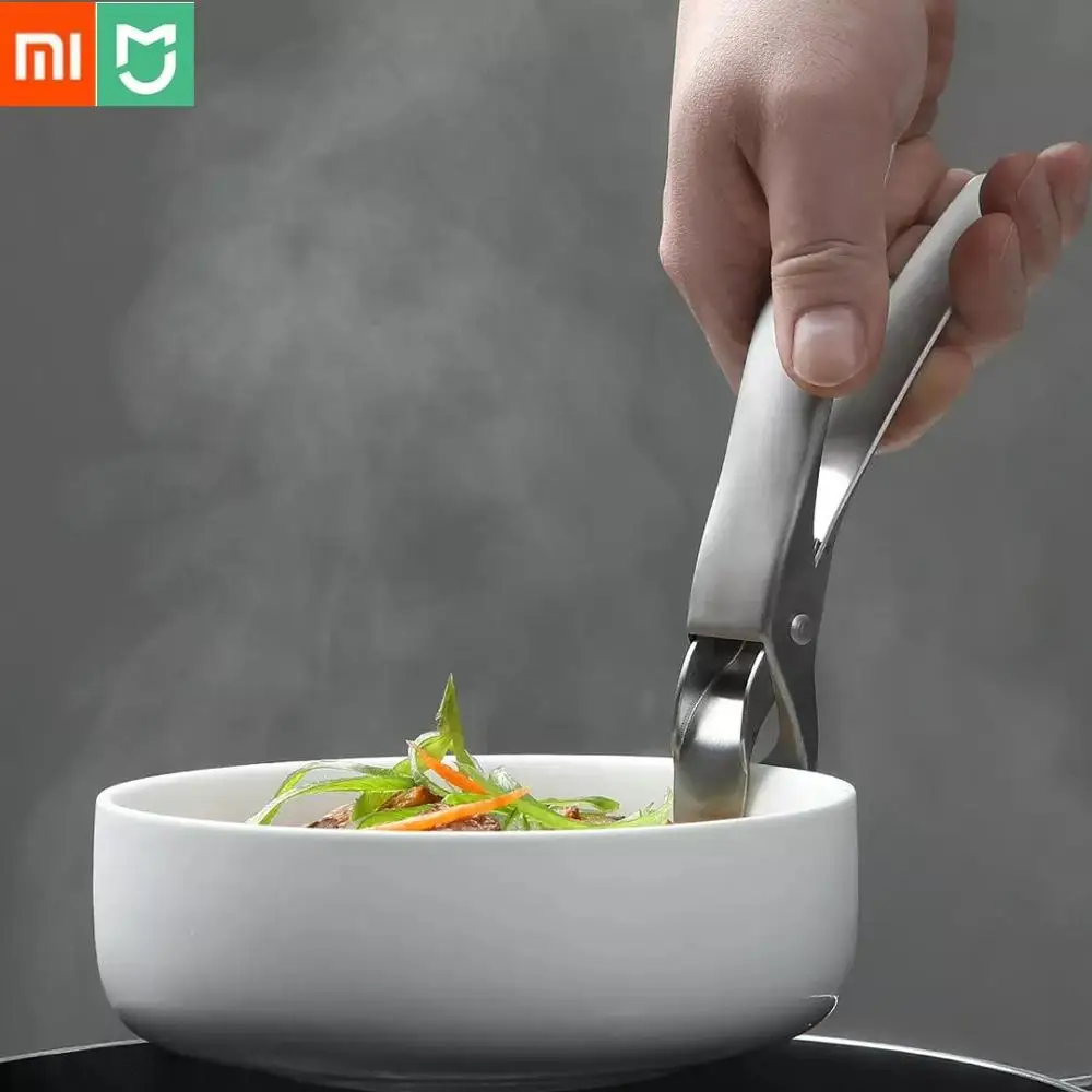 

Xiaomi Huohou Anti-Scalding Clip Stainless Steel Anti-Hot Anti-Scald Gripper Household Pot Bowl Plate Gripper Handle Clip Clamp