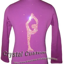 Лидер продаж года; платье для катания на коньках; Новинка; Брендовая детская куртка для фигурного катания; J2015