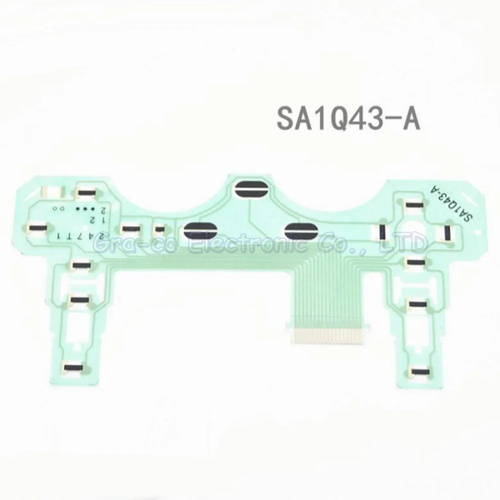 5pcs/lot Conductive Film Keypad flex Cable Repair Part For Playstation 2 PS2 Controller(SA1Q43-A) |