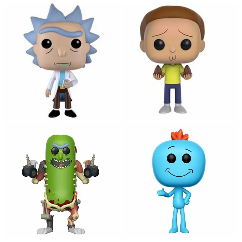 

Rick And Morty RICK PICKLE RICK Action Figure Collection PVC Model Toy For Kids Christmas Gift