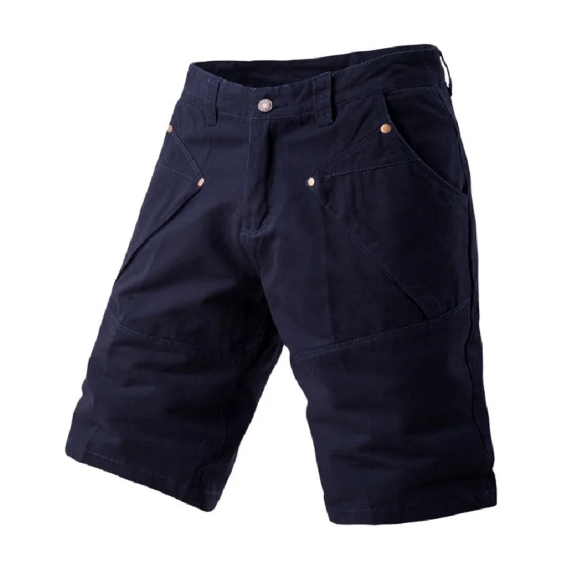 Summer Shorts Men Cotton Solid Casual slim fit Denim Cargo Shorts Calf-Length Solid Short Hombre European Size Summer Shorts Men Cotton Solid Casual slim fit Denim Cargo Shorts Calf-Length Solid Short Hombre European Size