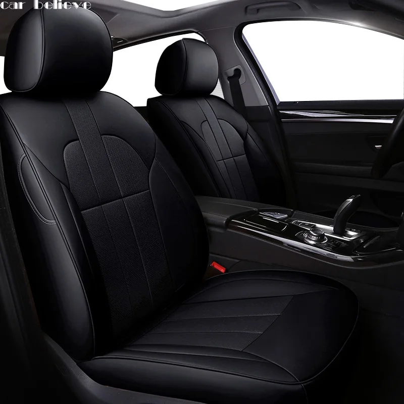 

Car Believe leather car seat cover For citroen c5 berlingo accessories c4 covers for vehicle seats