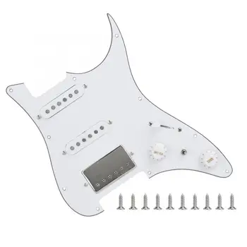 

Guitar Pickup SSH Loaded Prewired Double Coil Pickups Pickguard Electric Guitar Instrument Accessories