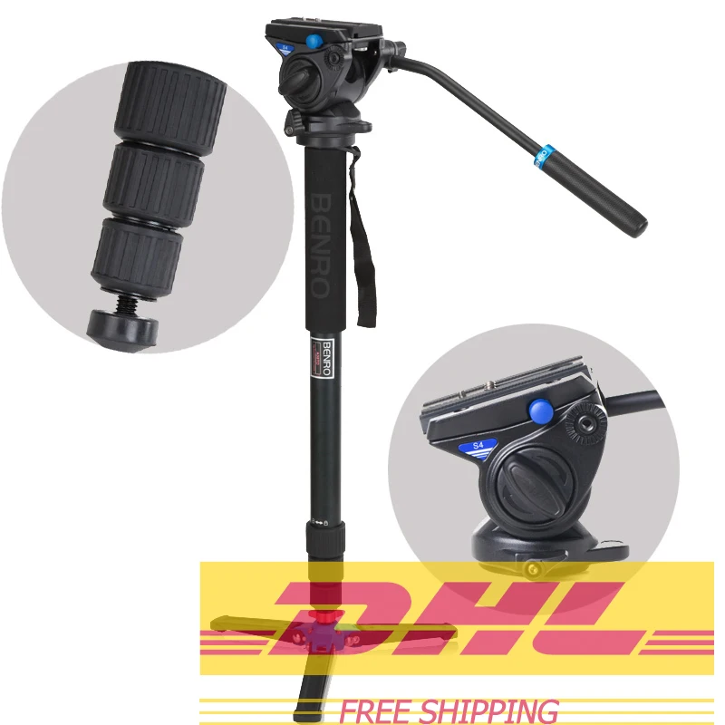 BenroMonopodsA48TDS4AluminumMonopodSportScopingBirdWatching