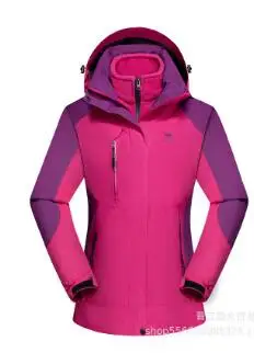 Высококачественный брендовый зимний лыжный костюм, мужская зимняя куртка для сноуборда, брюки, водонепроницаемая ветрозащитная термо одежда для катания на лыжах - Цвет: AS SHOW