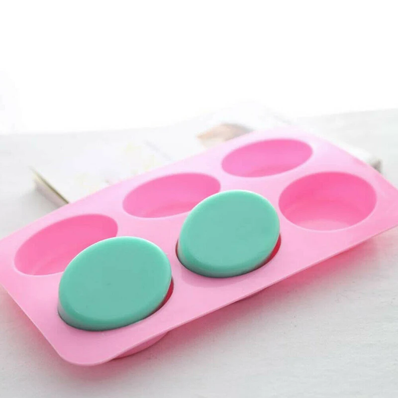 

1pc Silicone Handmade Soap Moulds Ice Cube Chocolate Pudding Mold Baking Tools Arts Soap Making New Hot