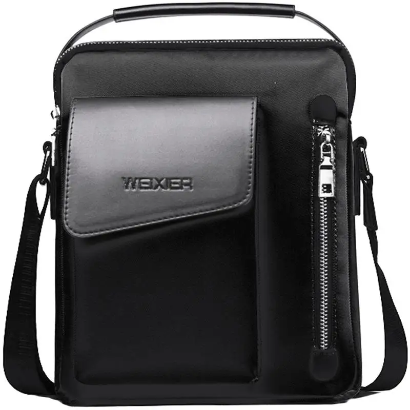 

Men Messenger Bag Fashion Male Cross-Body Bag 2019 Waterproof Tote Satchel Shoulder Bags Men'S Travel New Handbag Flap Zipper