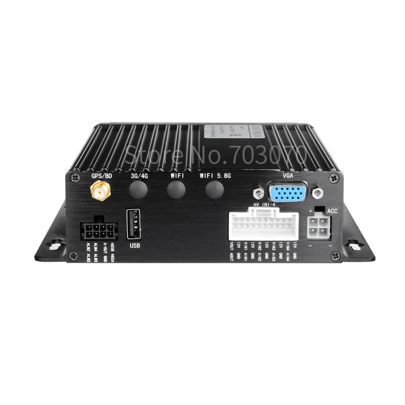 

Free shipping GPS Track Record MDVR , 1080P DUAL SD 4CH H.264 AHD Mobile DVR,Cycle Recording Car DVR,G-Sensor ,Playback,i/o