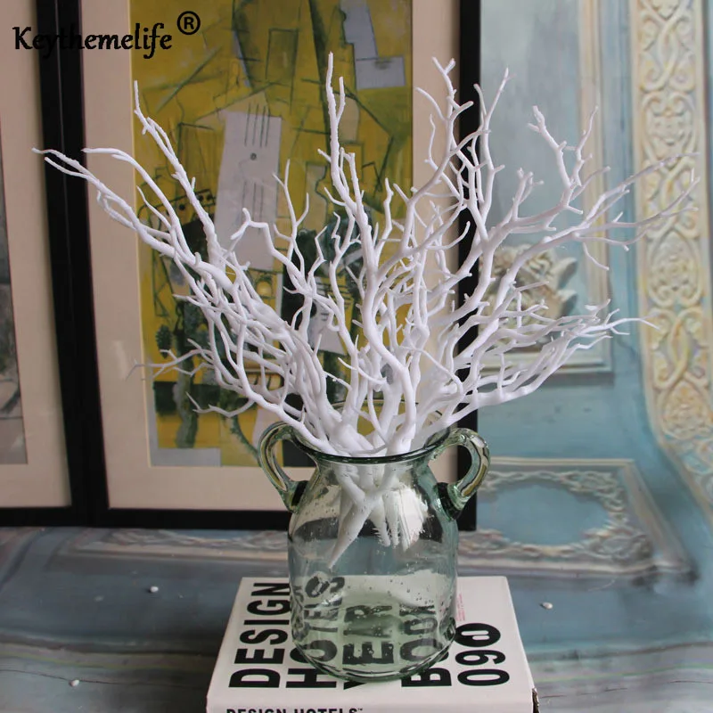 1 Piece Artificial Coral Branches 3 Color Adornment Photography Props