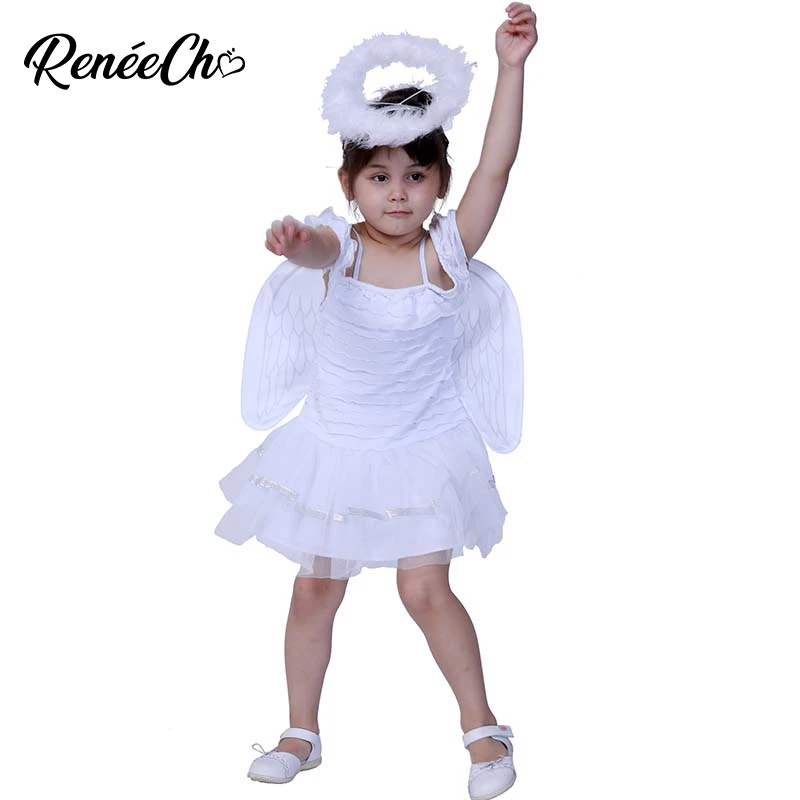 angel dress for 4 year girl
