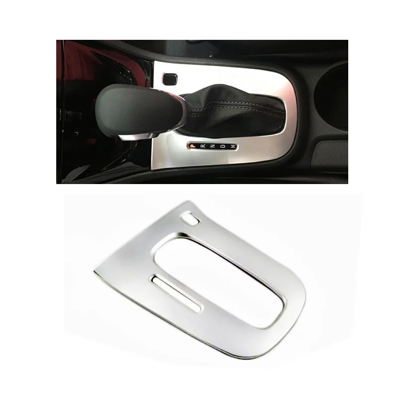 

NEW!!!Auto Accessories For Buick Encore 2016 2017 Car Gear head sticker style Gear Shift decoration cover ABS chrome trim