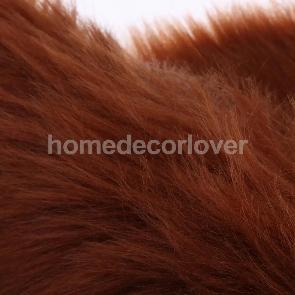 40x60cm Sheepskin Fluffy Skin Faux Fur Fake Rug Mat Rugs For Living Room Bedroom Sofa Floor 