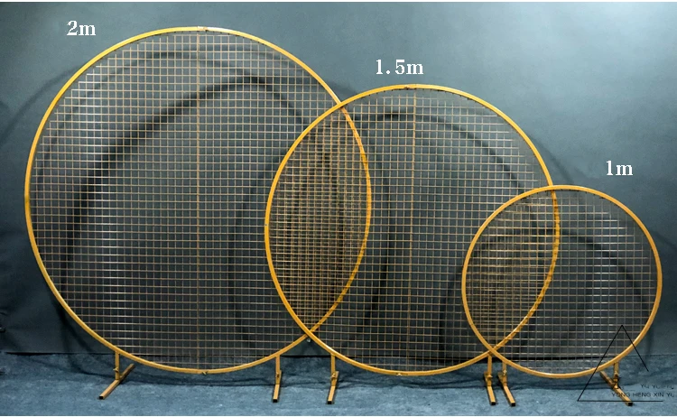 JAROWN Свадебная сетка железная Арка свадебный фон настольные лампы для домашней вечеринки на день рождения геометрическая форма Кованое квадратное железо украшение