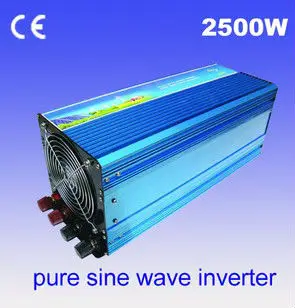 

2500W 24V to 100V/110V/120V DC TO AC Pure Sine Wave Inverter