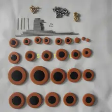 Новые Alto sax запчасти для ремонта, винты, запчасти+ Alto колодки для саксофона полный набор из 25 подушек