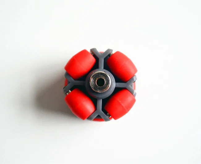 Robot's 40mm Omni Directional Wheels 40mm w/ Coupling 4mm Bore for Toy Car and Robot wheelin