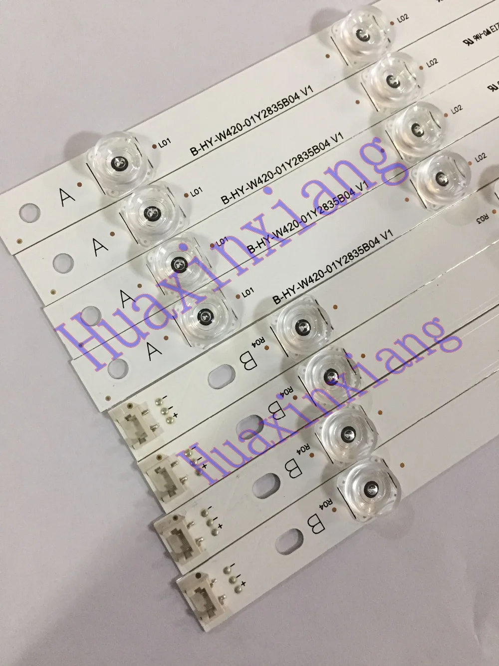 

8PCS/Lot TV Article lamp LED Strip for 42" 42 inch LG INNOTEK 42LB5610 42LB5510 42LY320C 42GB6310 TV LCD Replacement