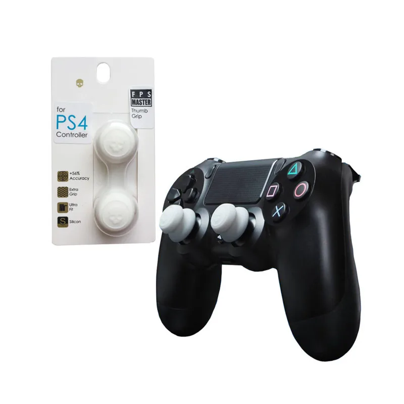 Для sony Playstation 4 контроллер и ко. FPS Master силиконовый аналоговый джойстик колпачки череп джойстик для PS4 геймпад