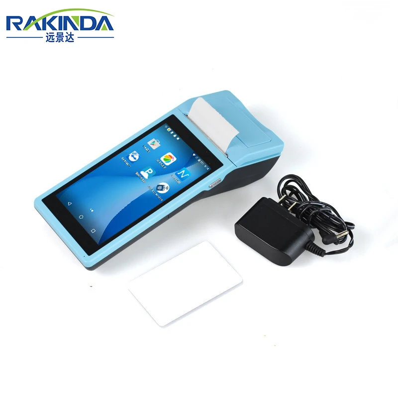 

Rakinda S4-Android 6.0 Mobile POS Terminal with 58mm Thermal Printer and 1D 2D Barcode Reading Function