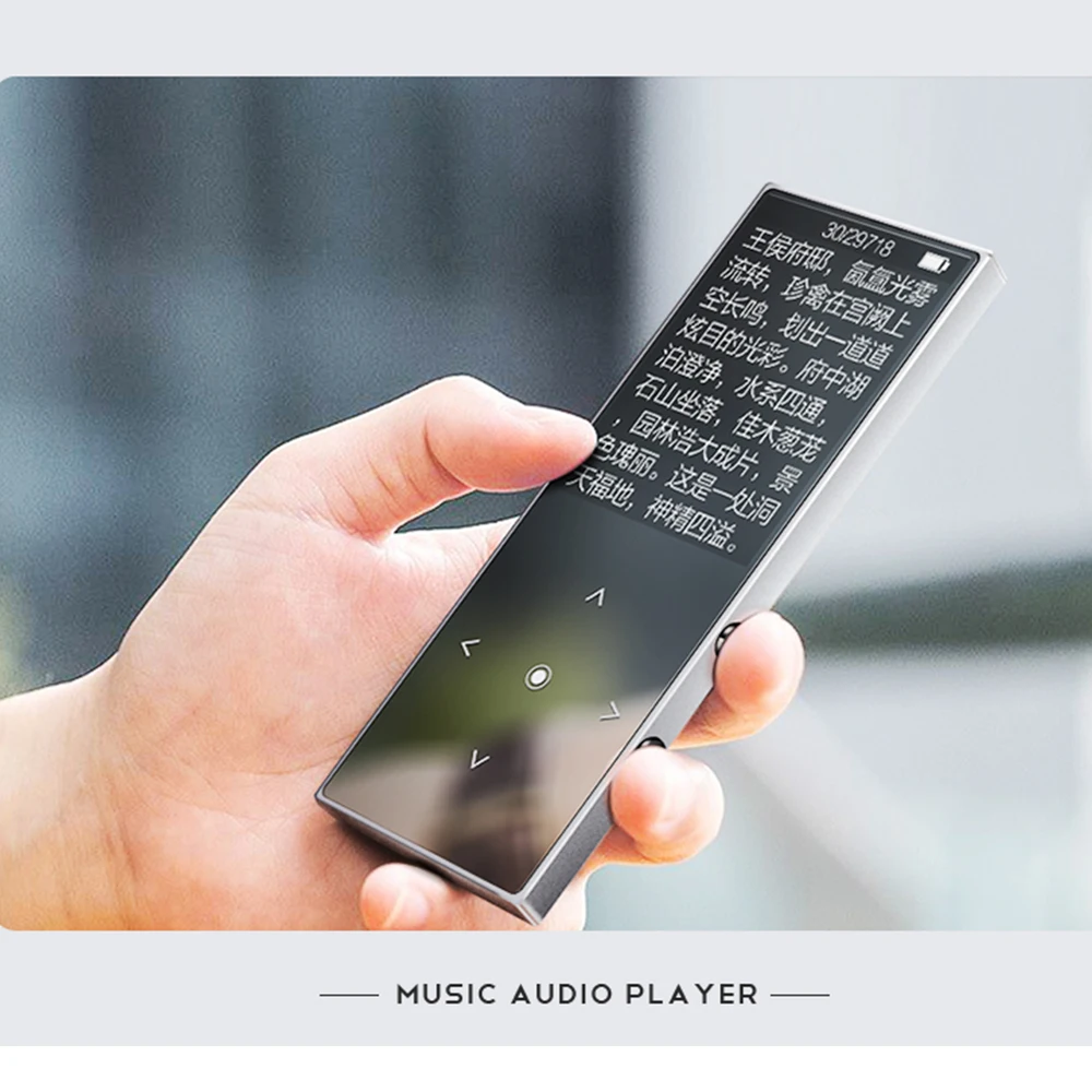 Новый MP3 плеер BENJIE K8 встроенный динамик сенсорная клавиша ультра тонкий