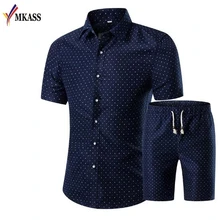 Новое поступление гавайская рубашка мужская мужской Повседневное Camisa Masculina печатных Пляжные рубашки короткий рукав брендовая одежда плюс Размеры 5XL