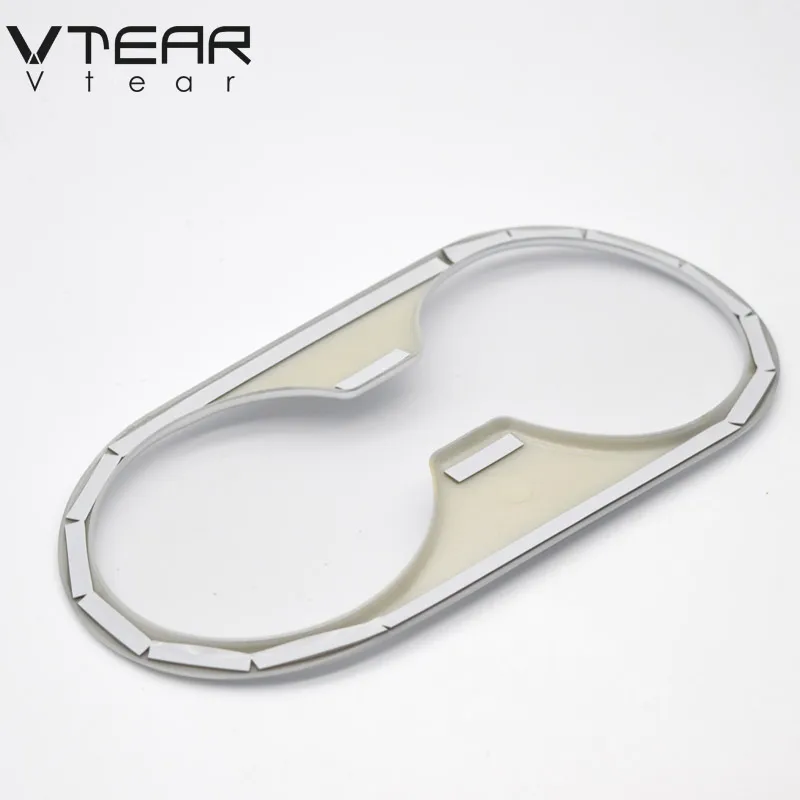 Vtear para Mazda CX-3 CX3 2017 accesorios cromados Centro consola Panel marco cubierta piezas interiores accesorios molduras Vtear para Mazda CX-3 CX3 2017 accesorios cromados Centro consola Panel marco cubierta piezas interiores accesorios molduras