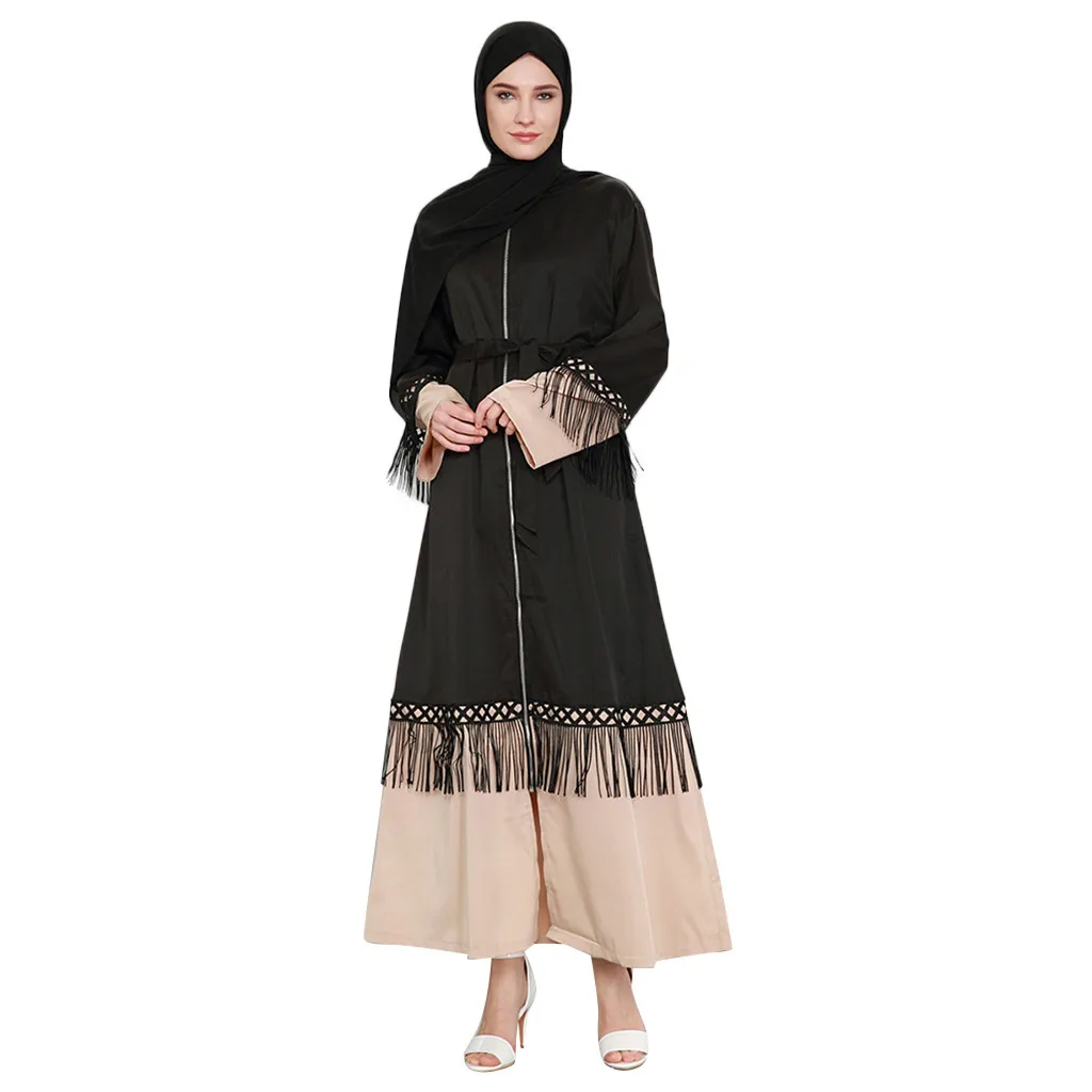 1 шт. Мода мусульманское платье с принтом для женщин MyBatua Abay джилбаб Исламская одежда макси мусульманское кружевное платье BurqaY510