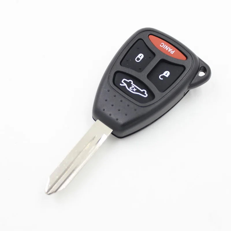 Key Housing 4BTN Car Remote Key Fob Case Shell Uncut Blade For Chrysler