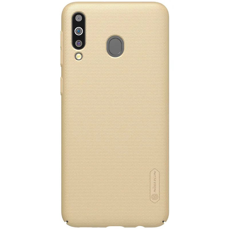 Gold M30 чехол для samsung Galaxy M30 чехол матовый чехол на заднюю панель для samsung M30 защитный ковер Nillkin M30 чехол - Цвет: Gold