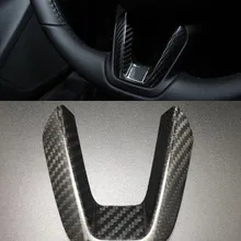 Новинка! Рулевое колесо из углеродного волокна, аксессуары для салона, для MAZDA 3, MAZDA 6, CX-5, CX-9, CX9,,, для стайлинга автомобилей