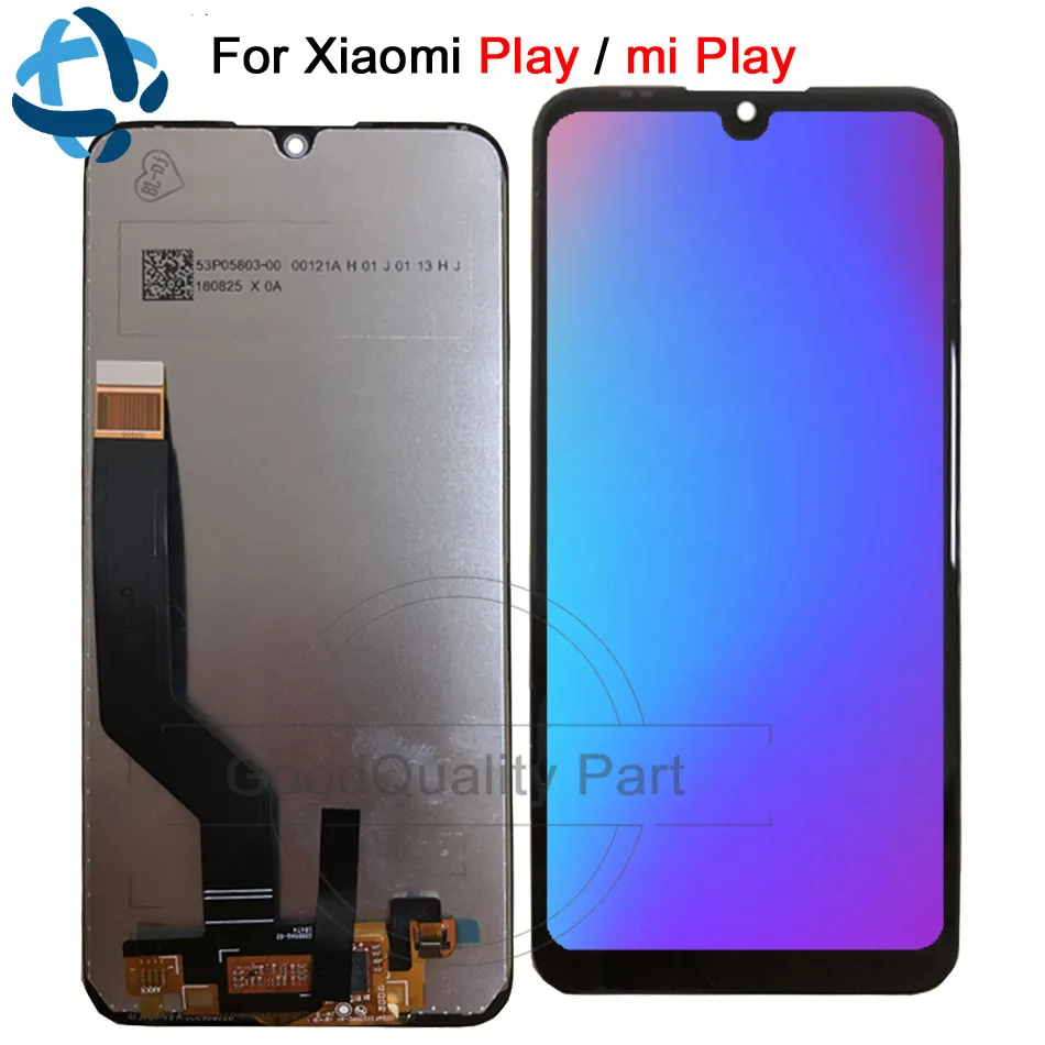 

100% Tested 5.84"For xiaomi Play lcd display touch screen digitizer Assembly for xiaomi Miplay replacement mi play LCD digitizer