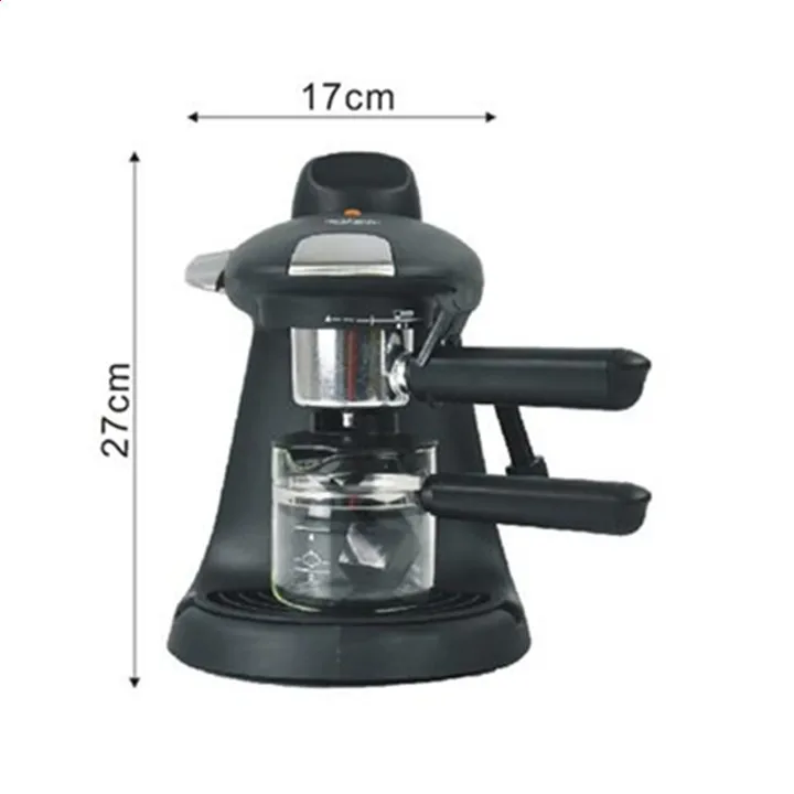 High quality Automatic 5 Cups Espresso Electric Coffee Maker White Drip
