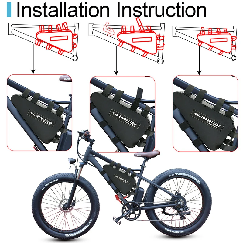 52 вольт, фара для электровелосипеда в Батарея 20Ah 48V 20Ah 18Ah 15Ah 12.5Ah Треугольники Батарея+ Зарядное устройство для 1800 Вт 1500 Вт 1200 Вт 1000 Вт 750 Вт Мотор Наборы