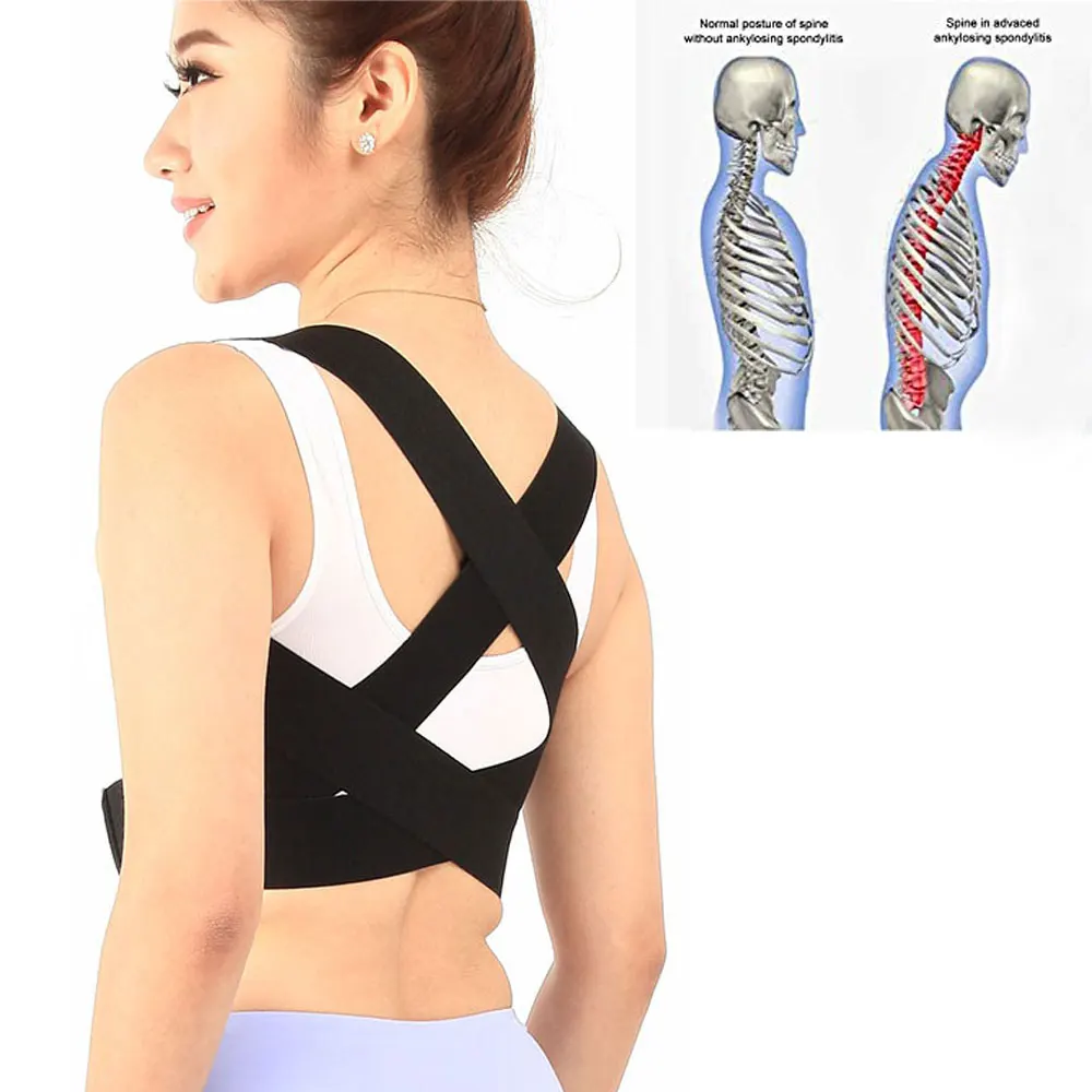 Portable Posture Corrector Support Brace for Thoracic Kyphosis Clavicle