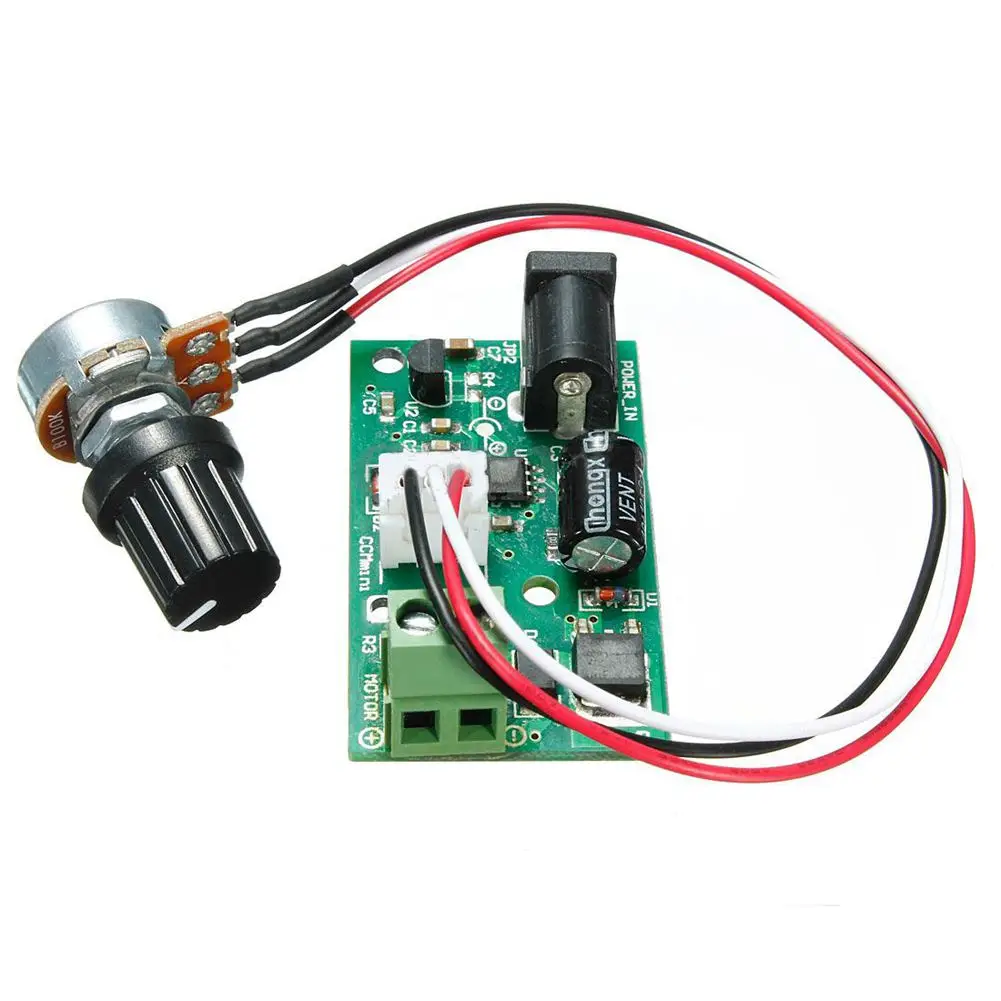 6V-28V DC 3A ШИМ-регулятор скорости двигателя переключатель контроллер пульса Ширина