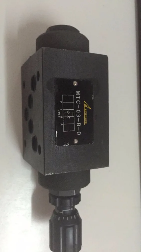 Гидравлический клапан MTC-03-B-O дроссельной заслонки с контролем потока