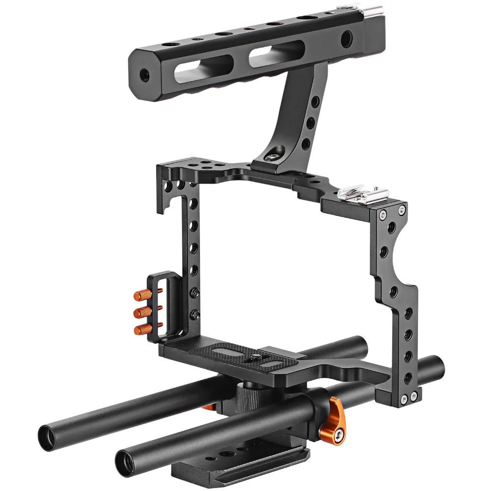 Neewer Film Movie Making Rig Camera Video Cage Kit With Handle Grip for Sony A7 A7S A7SII A7R A7RII