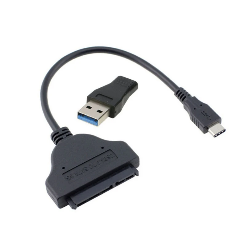 USB C в SATA конвертер 3 1 Type адаптер кабель для 2 5 &quotжесткого диска SSD (Thunderbolt