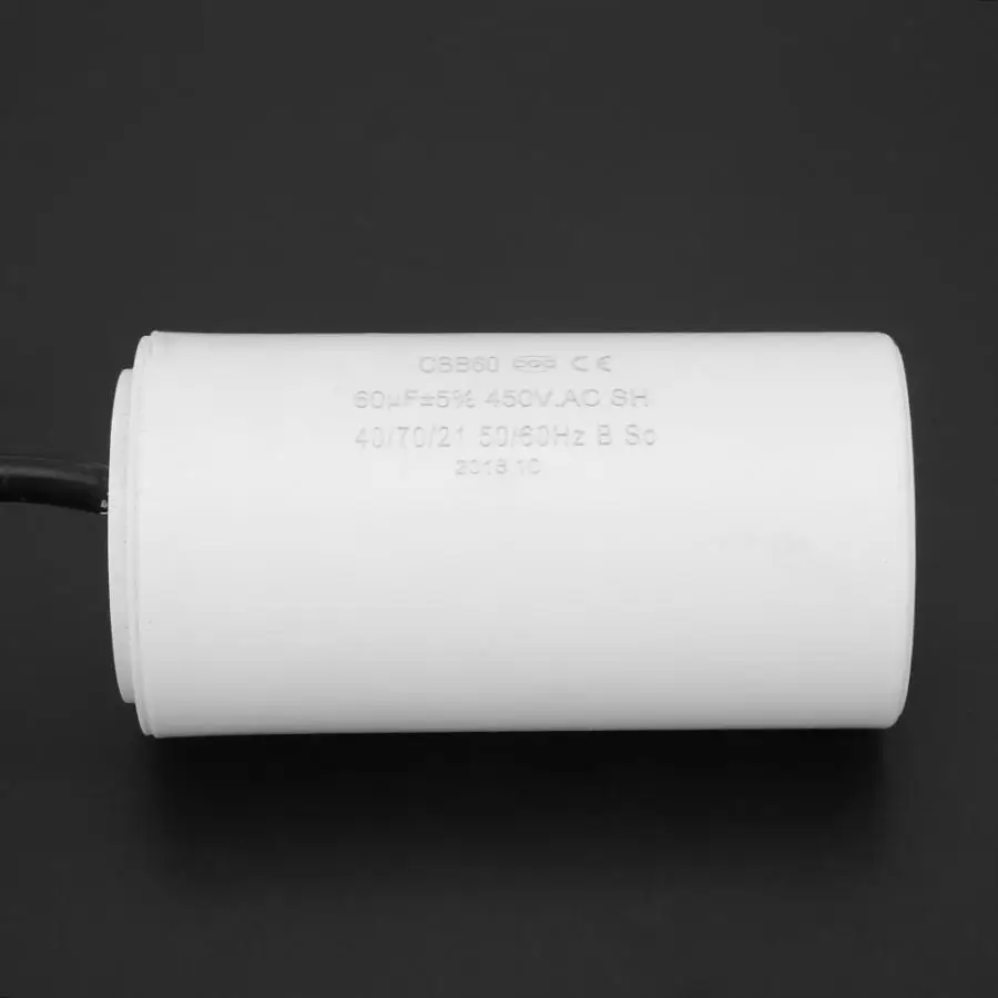 60 мкФ CBB60 конденсатор моторного двигателя eco friendly 450V запуск Конденсатор СОЭ 0 2