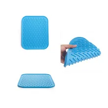 Гаджеты силиконовые анти-горячей изоляции pad квадратный Противоскользящий coaster посуда сливной горшок Посуда коврик силиконовый Противоскользящий коврик